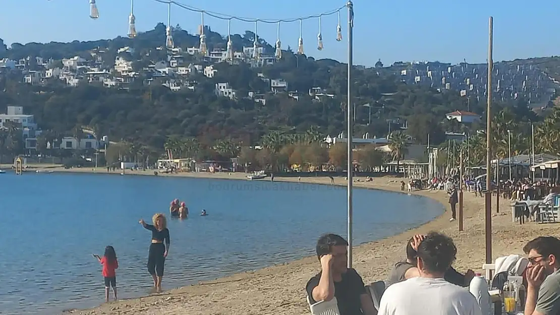 Bodrum'da Yeni Yılın İlk Günü Sahiller Doldu Taştı