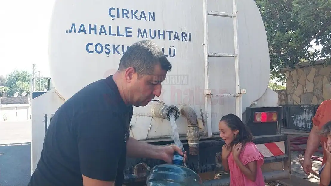 Bodrum'daki Susuzluk Vatandaşı Çileden Çıkarttı