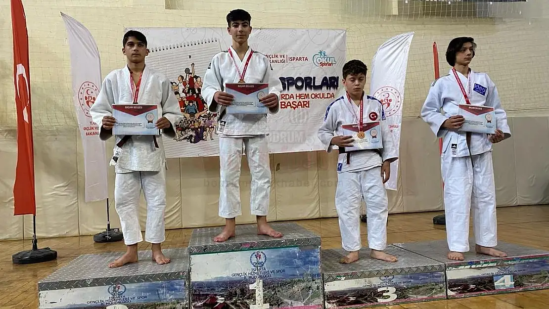 Bodrumspor Judo Takımı Oyuncusu Altın Madalya Kazandı