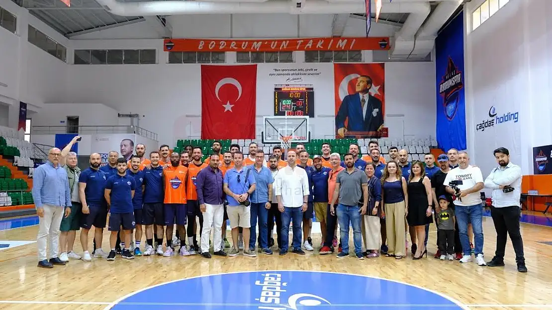 Bodrum'un Takımı Basın Mensuplarını Ağırladı