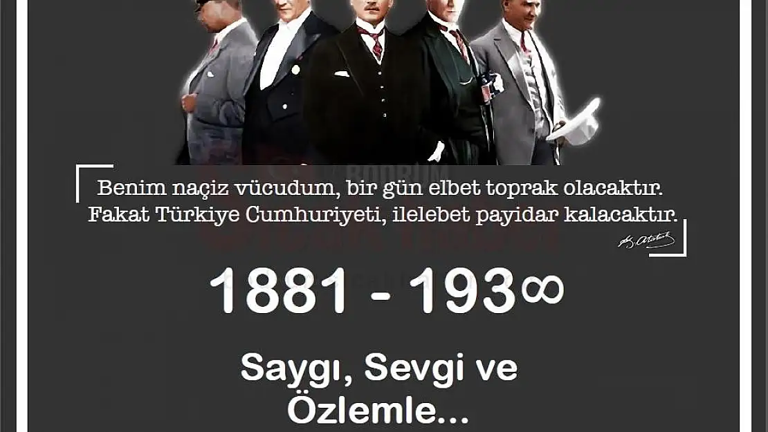 BODTO Başkanından 10 Kasım Mesajı