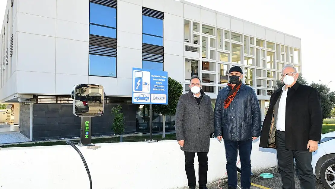 BODTO ÜYELERİ ELEKTRİKLİ ARAÇLARINI ÜCRETSİZ ŞARJ EDEBİLECEK
