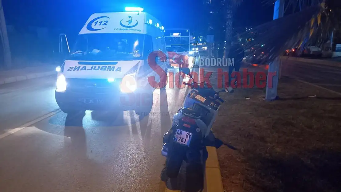 Büyük Şehir Toplu Taşıma Otobüsü Motora Çarptı