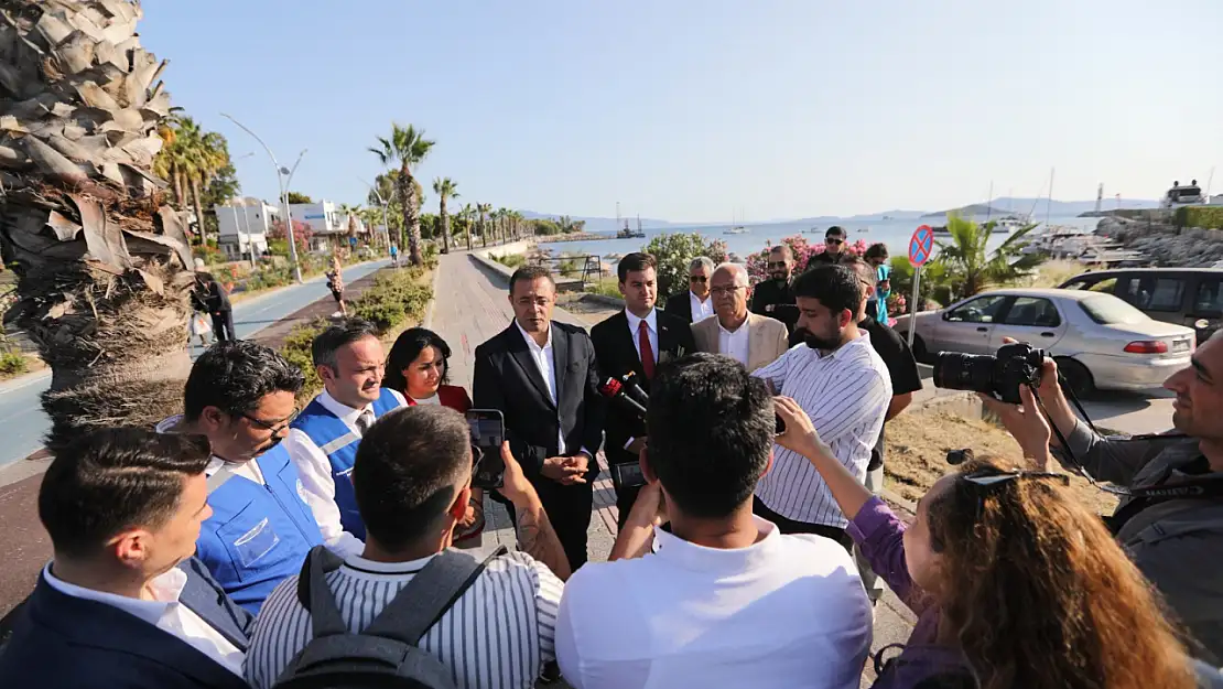 Büyükşehir'den Bodrum'a Bayram Öncesi Yol Atağı