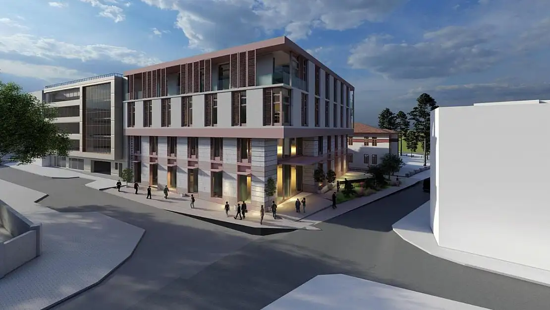 Büyükşehir Hizmet Binalarını Yeniliyor