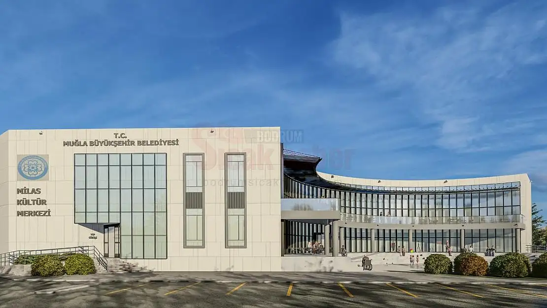Büyükşehir, Milas'a Kültür Merkezi Yapıyor