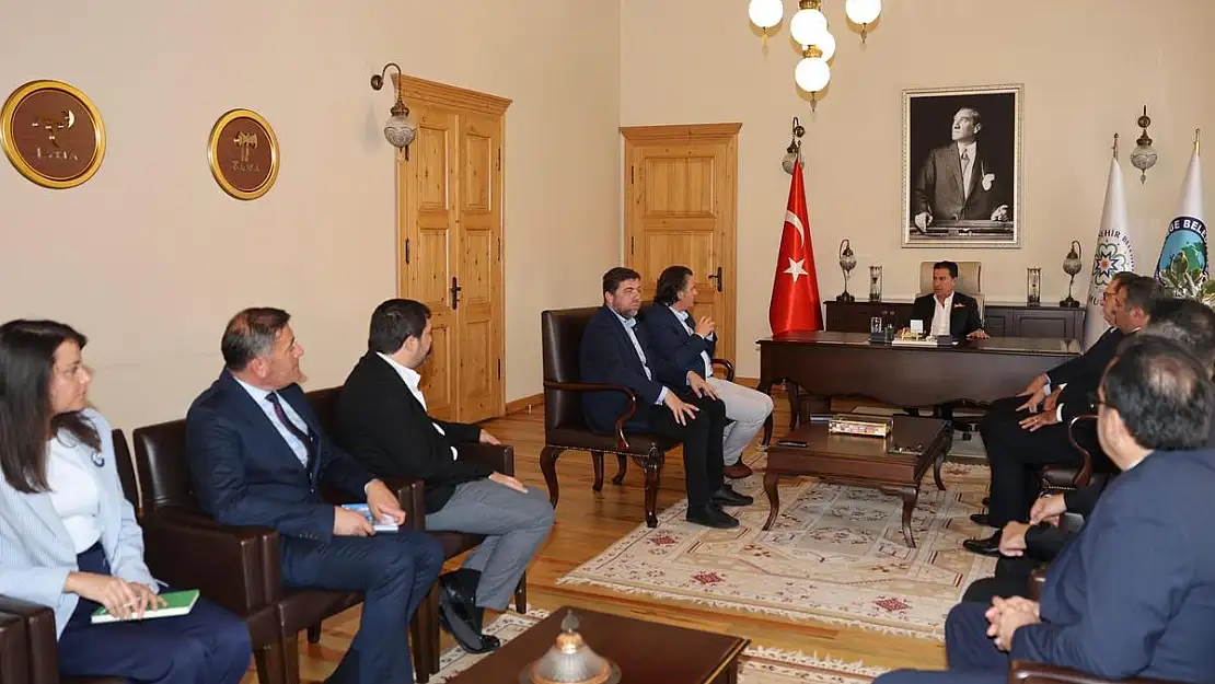 Büyükşehir MUTTAŞ Deniz Hizmetleri A.Ş'den Başkan Aras'a Ziyaret