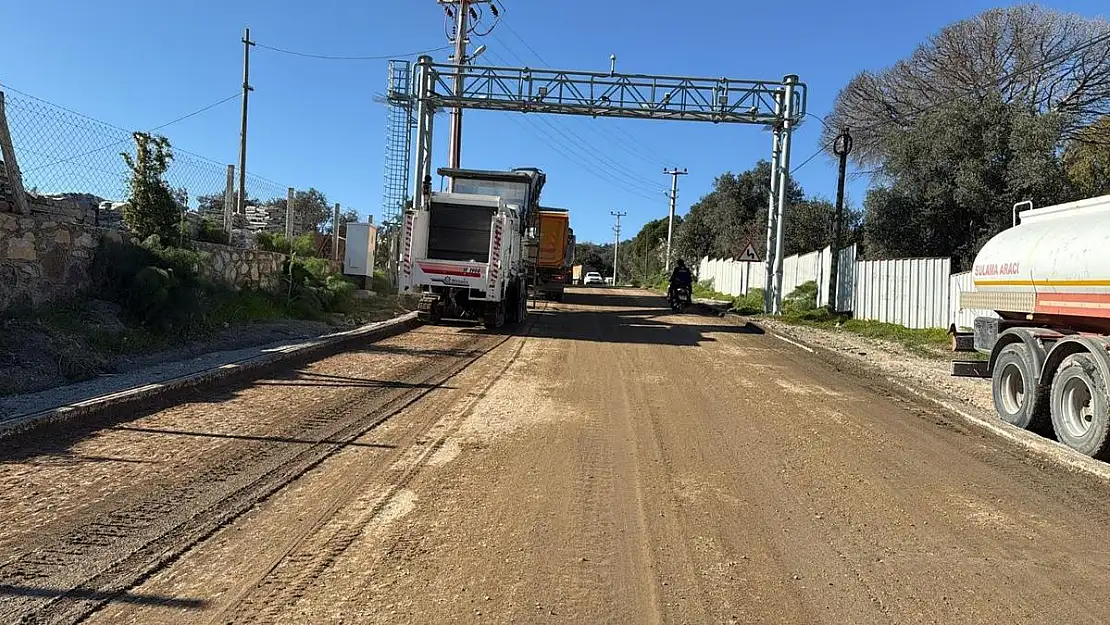 Büyükşehir'den Bodrum'a 28 Milyonluk Yol Yatırımı