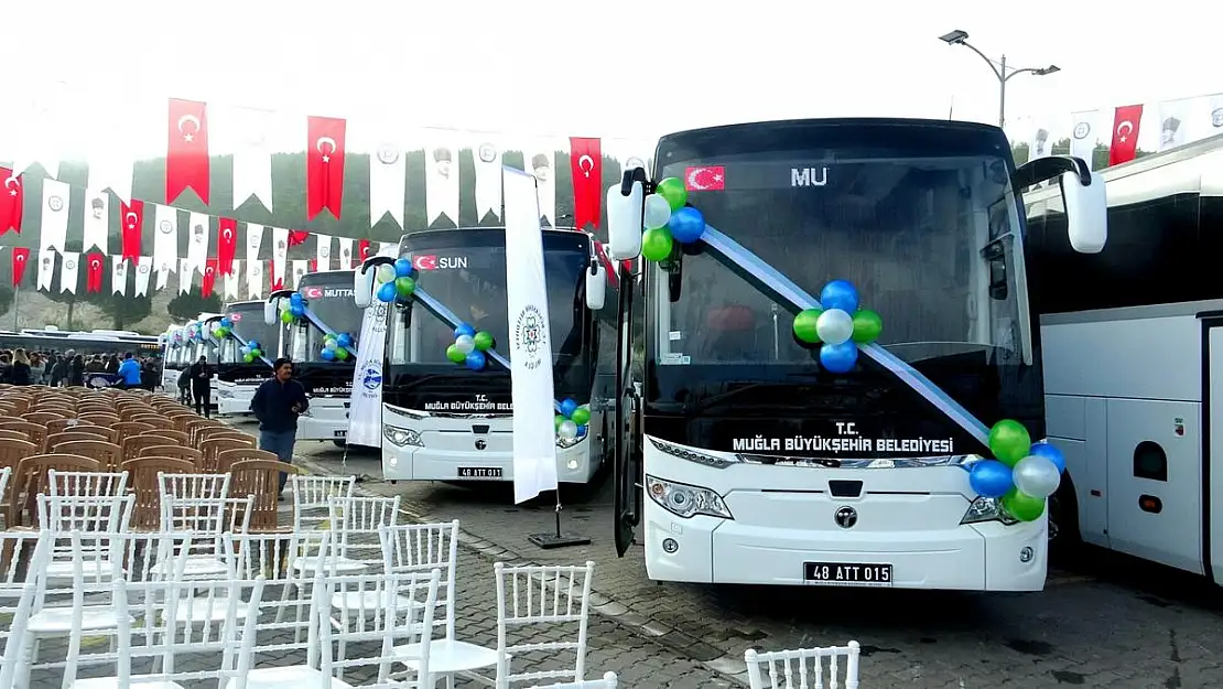Büyükşehirden Toplu Taşımaya 35 Yeni Otobüs