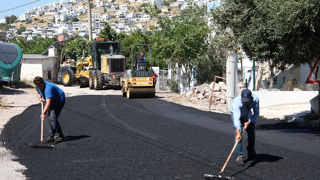 Cadde ve sokaklar bayram öncesi yenileniyor
