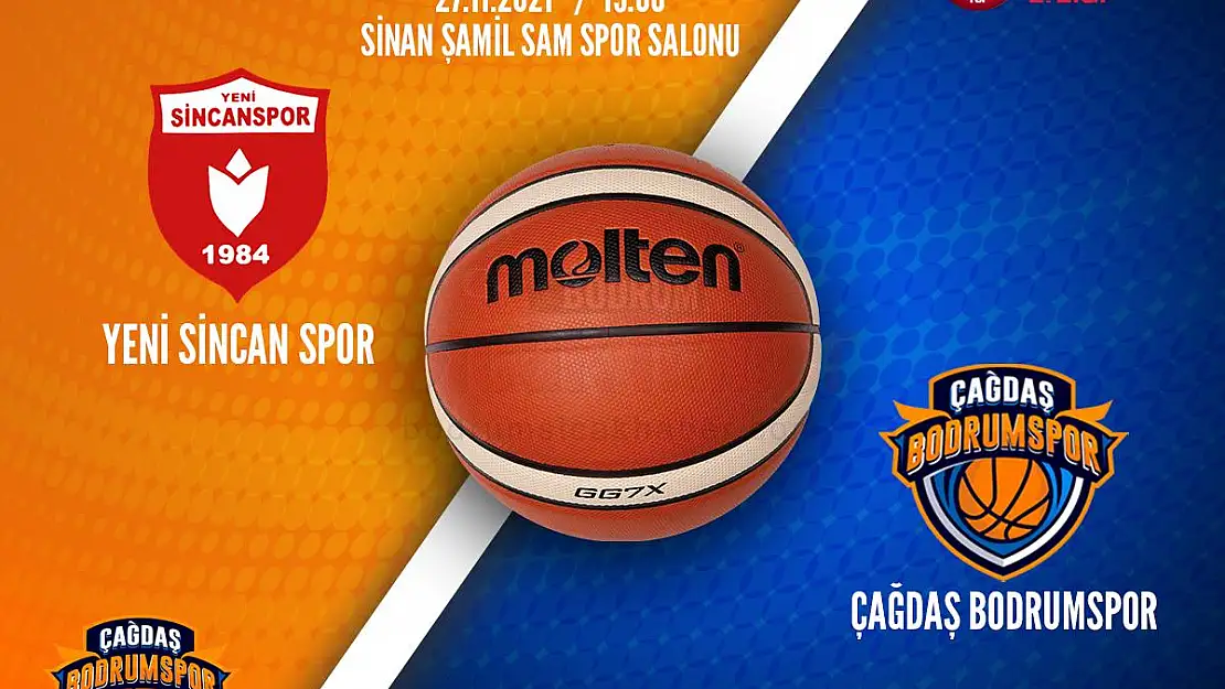 ÇAĞDAŞ BODRUM SPOR, YENİ SİNCAN SPOR İLE KARŞILAŞACAK