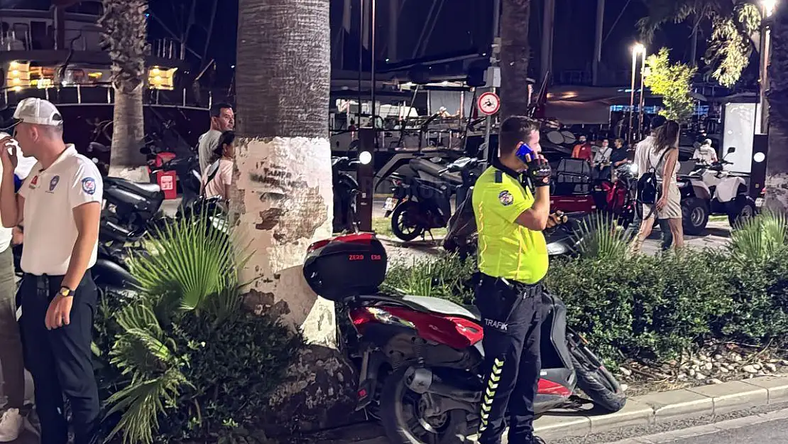 Çaldığı Motorla Gezerken Yakalandı