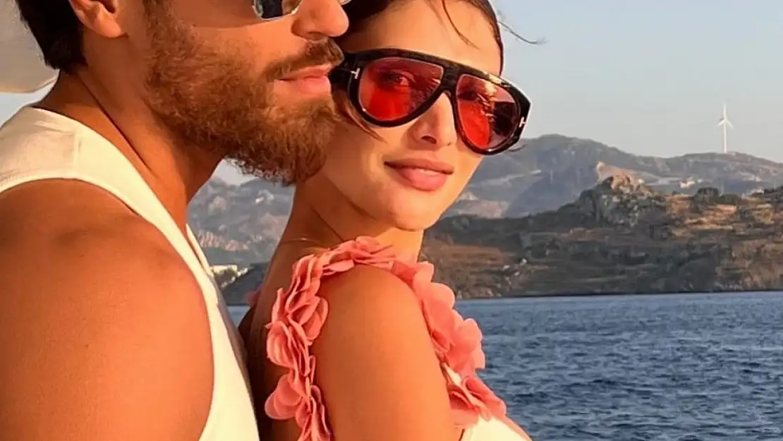 Can Yaman ve sevgilisi Sara Bluma'dan Bodrum'da aşk dolu tatil