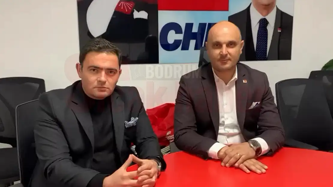 CHP Bodrum İlçe Başkanı Tuna Işın Volkan İlgüz'ün İstifasını Kabul Etmedi