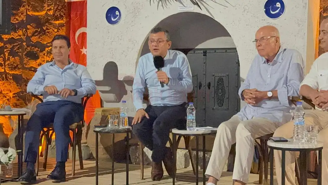CHP Grup Başkanı Özgür Özel, Bodrum'da İçini Döktü