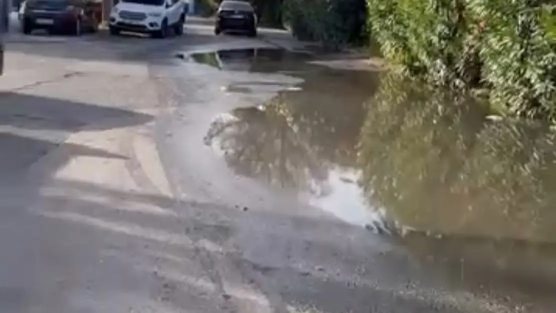 Çocuk parkı yanında kanalizasyon kabusu !