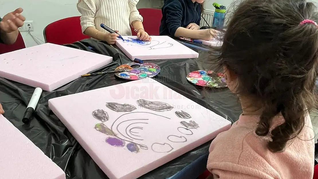 Çocukların El Becerileri Gelişiyor