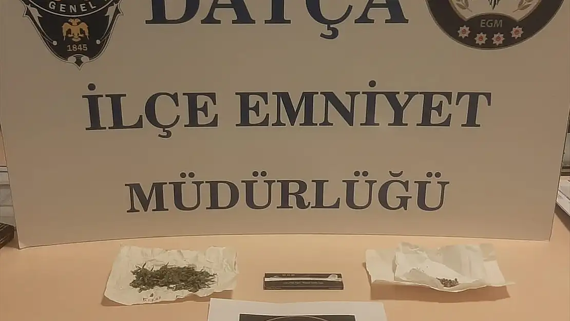 Datça'da uyuşturucu operasyonunda 3 şüpheli yakalandı