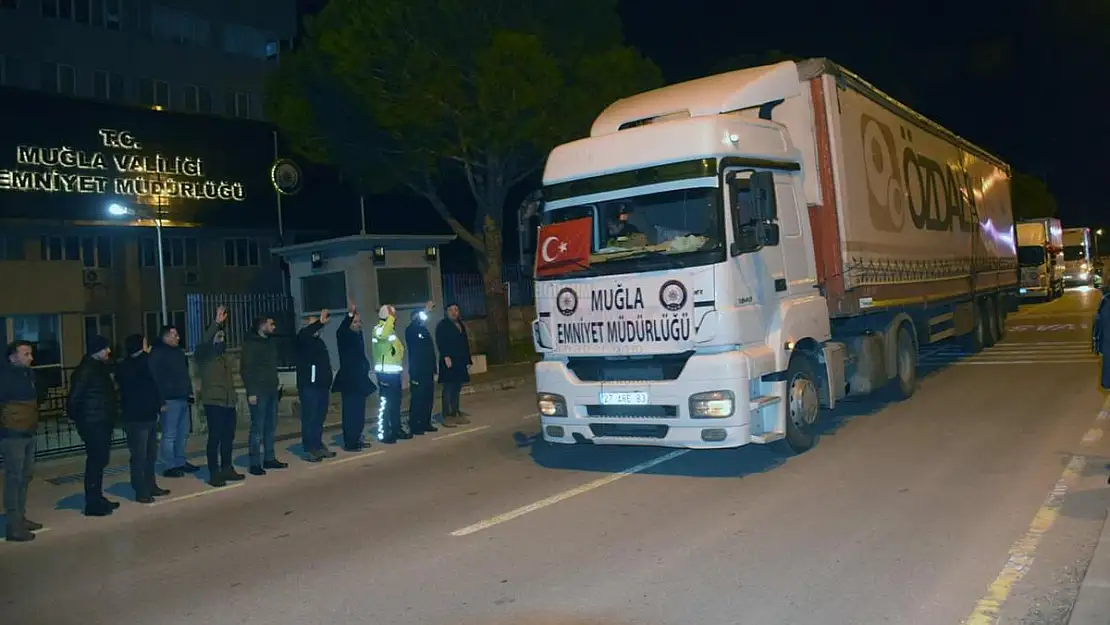 Deprem Bölgesine 600'üncü TIR