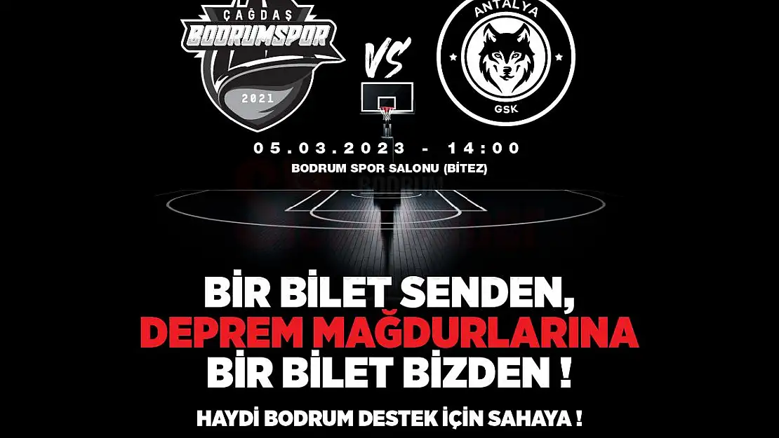 Deprem Mağdurları İçin Oynayacaklar