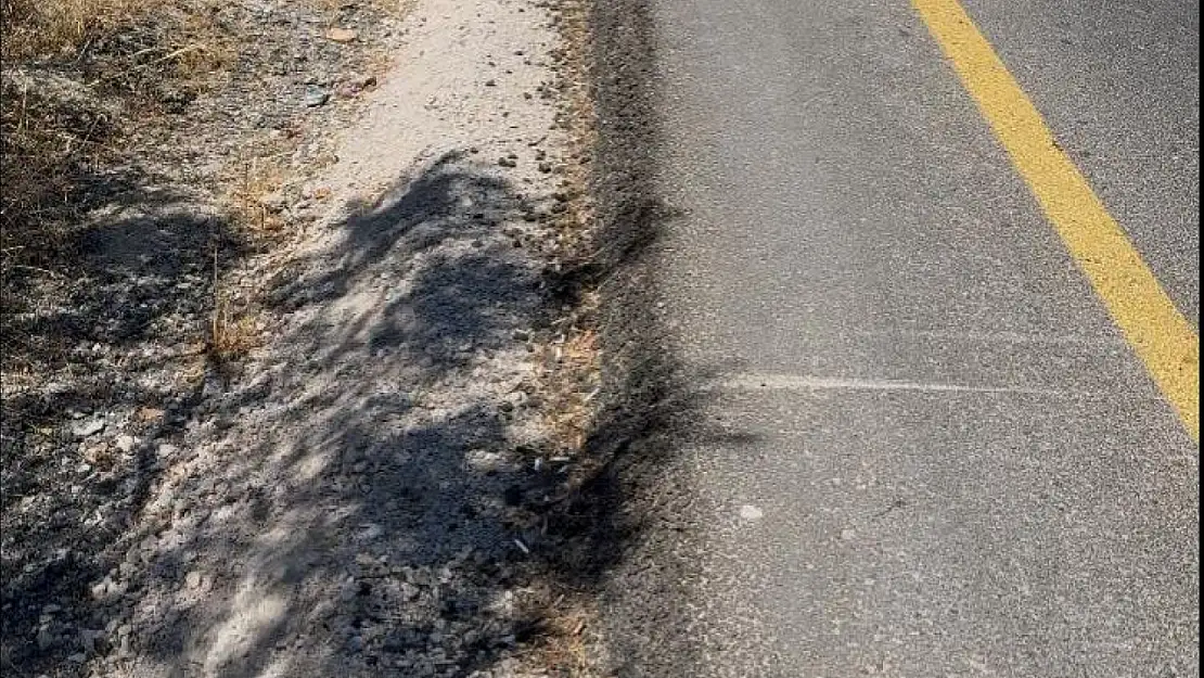 Dereköy - Gümüşlük yolu tehlike saçıyor !