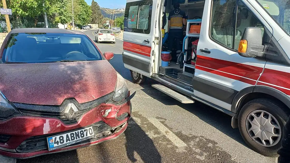 Dikkatsiz Sürücünün yaptığı Kazada  1 Kişi Yaralandı