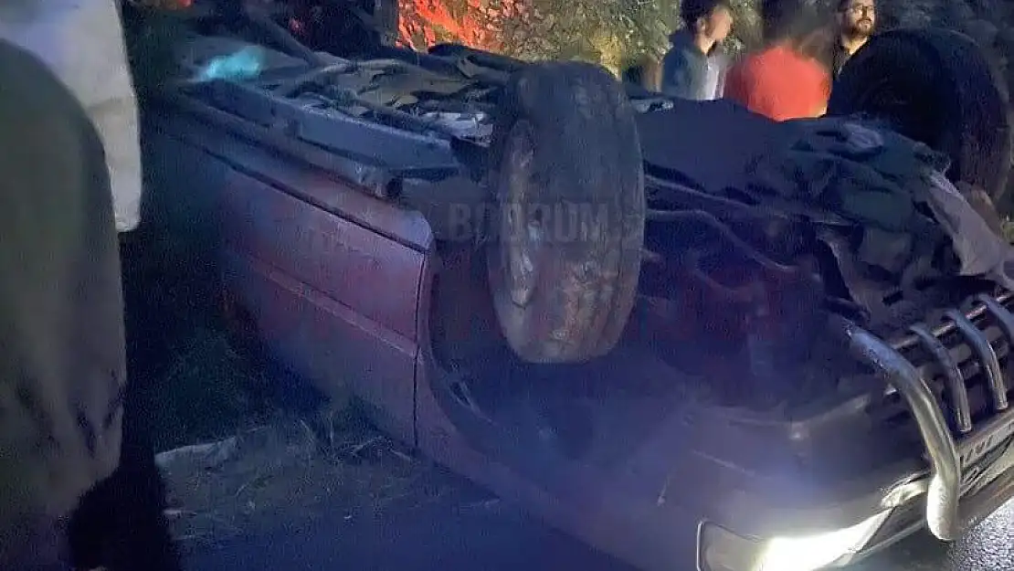 Direksiyon Hakimiyetini Kaybedip Kaza Yaptı