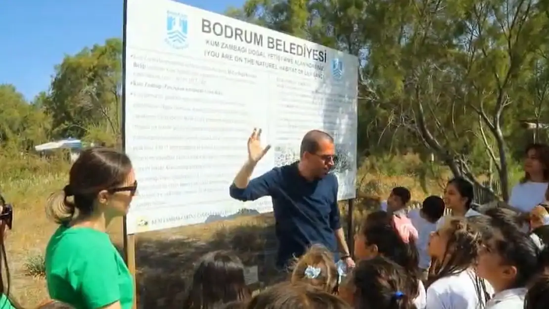 Doğayı Koruma Eğitimi Sahilde Başladı