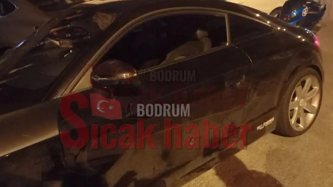 Ehliyeti Olmayan Sürücüsü Kaza Yaptı Yanındaki Arkadaşları Basına Saldırdı