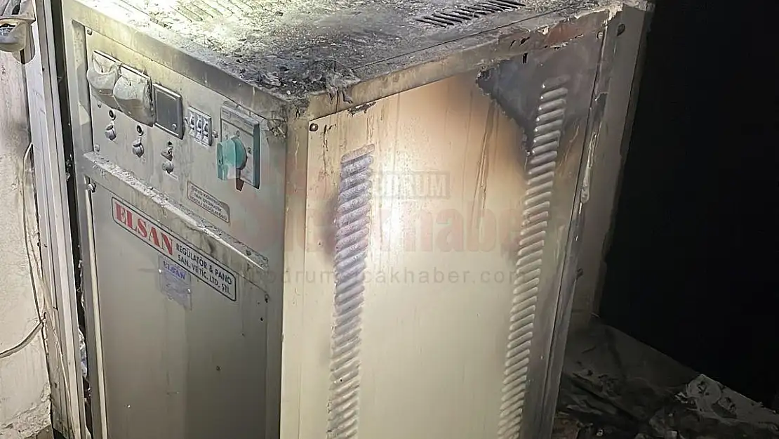 Elektrik Panosundan Yangın Çıktı