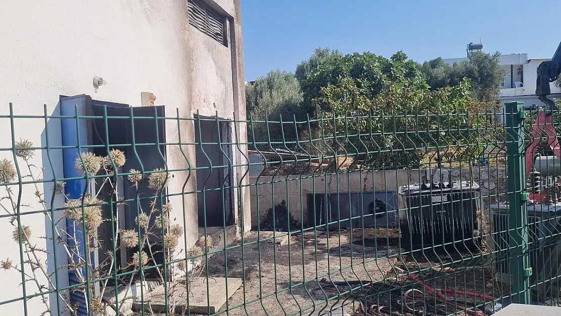 Elektrik Trafosunda Yangın Çıktı