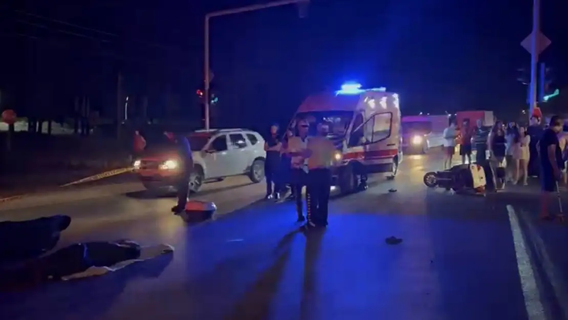 Elektrikli bisikletli kadın feci kazada can verdi