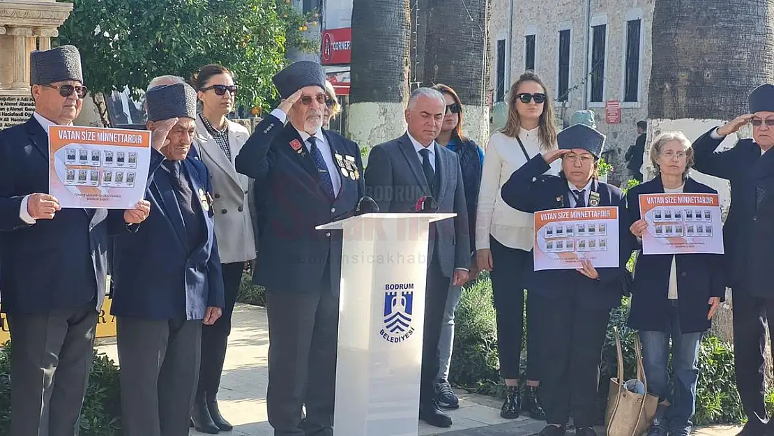Emekli Askerler Şehitleri Unutmadı