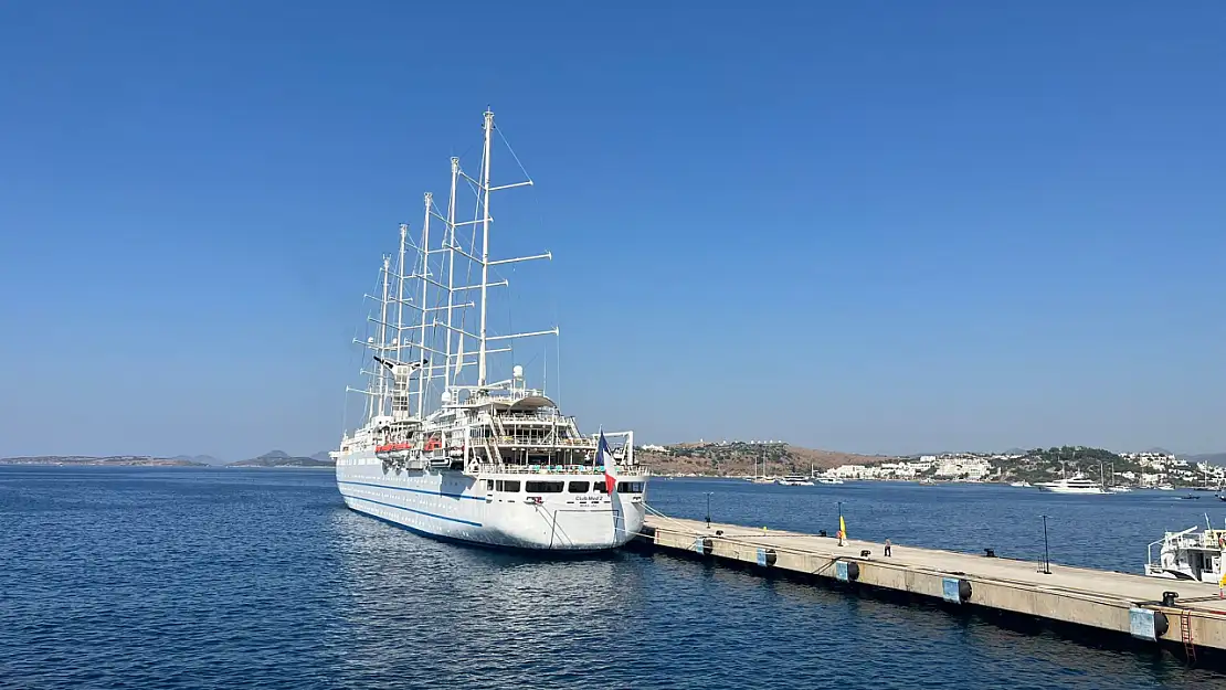 Yolcu gemisi Club Med 2 Bodrum'da!