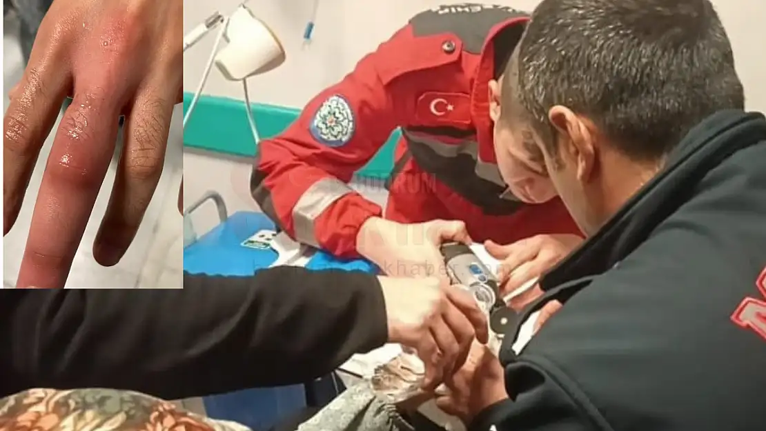 Genç Kız Parmağında Sıkışan Yüzükten Kurtarıldı