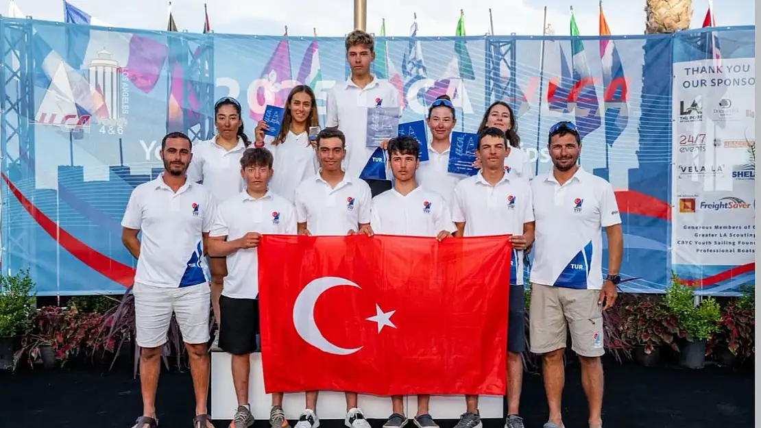 Genç yelkenciler Bodrum'dan dünya zirvesine yelken açtı