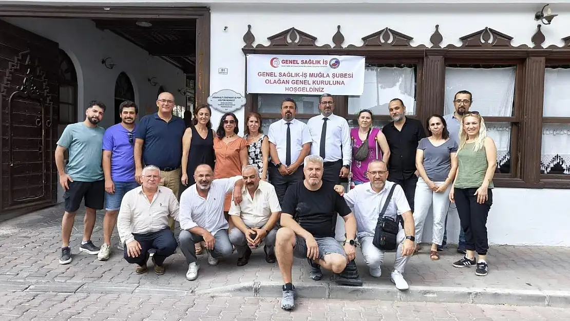 Genel Sağlık İş Sendikası Muğla Şubesi Görev Dağılımını Yaptı