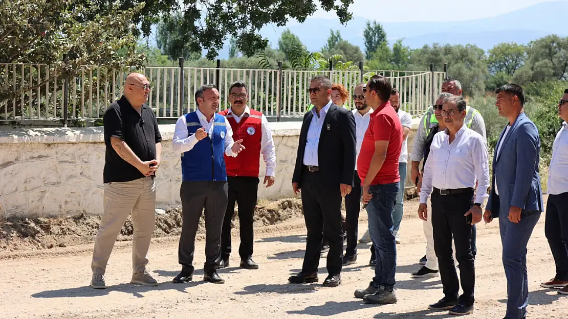Genel Sekreter Yılmaz'dan Yatağan'a Yerinde İnceleme