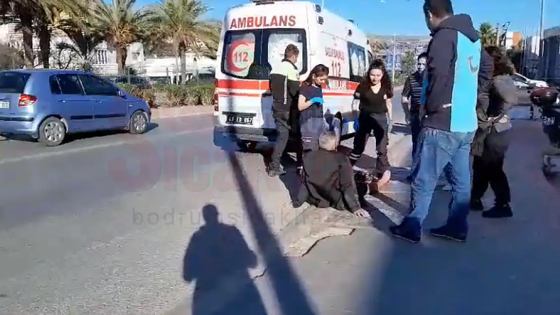 Gidon Hakimiyetini Kaybeden Sürücü Yaralandı