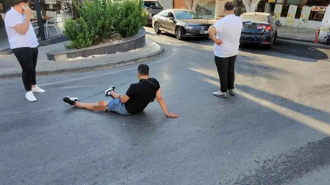 Gümbet'te kiralık motosiklet kazası: Gurbetçi türk yaralandı