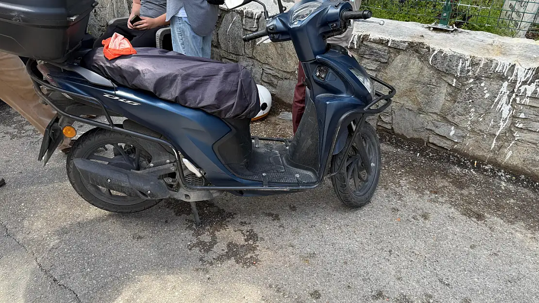 Gümbet'te Zincirleme Kaza: Motosiklet Sürücüsü Yaralandı
