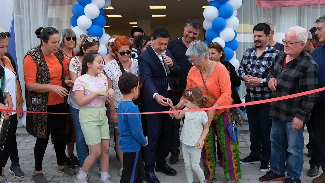 Güvercinlikte Sosyal Etkinlik Merkezi Açıldı