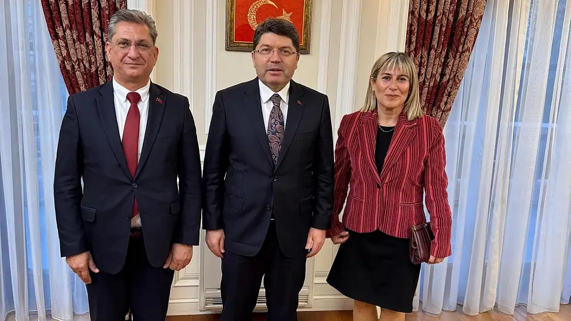 Haluk Laçin ve Ayşegül Mungan'dan Adalet Bakanı Yılmaz Tunç'a Ziyaret