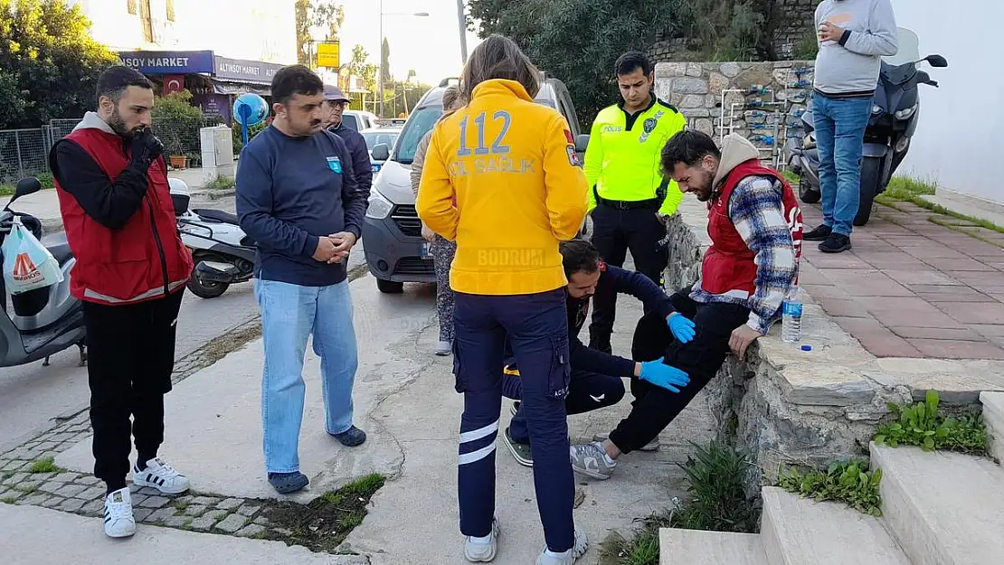 Hatalı Park Yapan Araç Yüzünden Kafa Kafaya Çarpıştılar