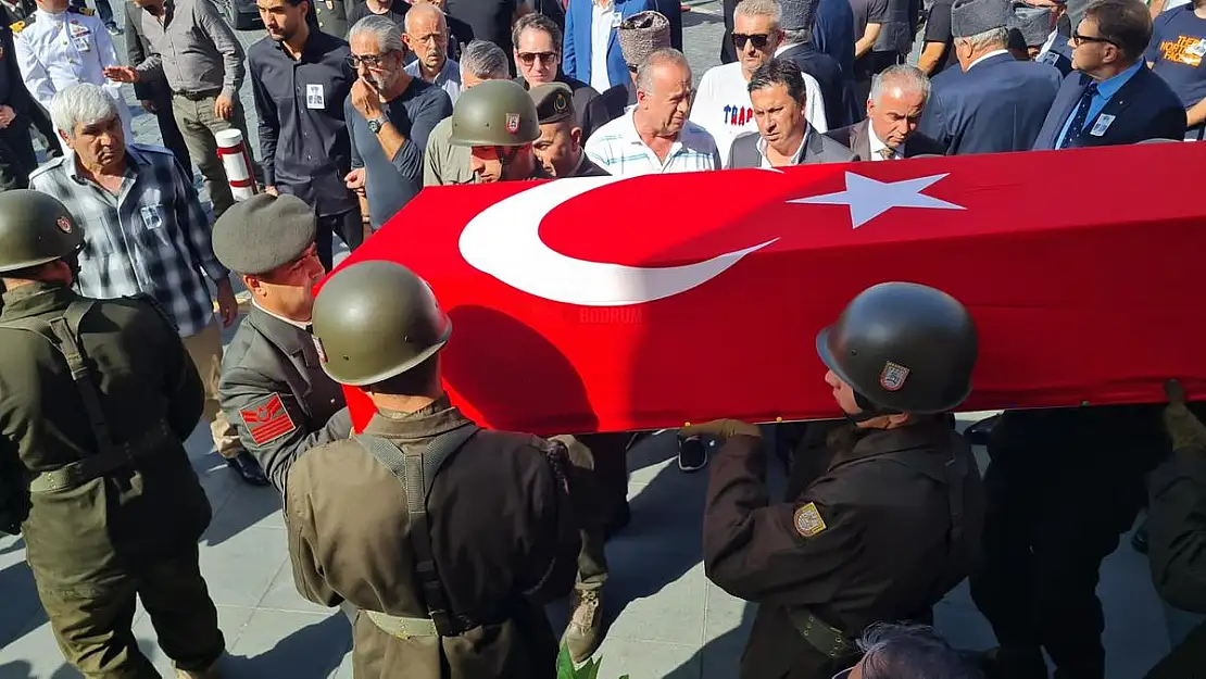 Hayatını Kaybeden Kore Gazisi İçin Bodrum'da Tören Düzenlendi