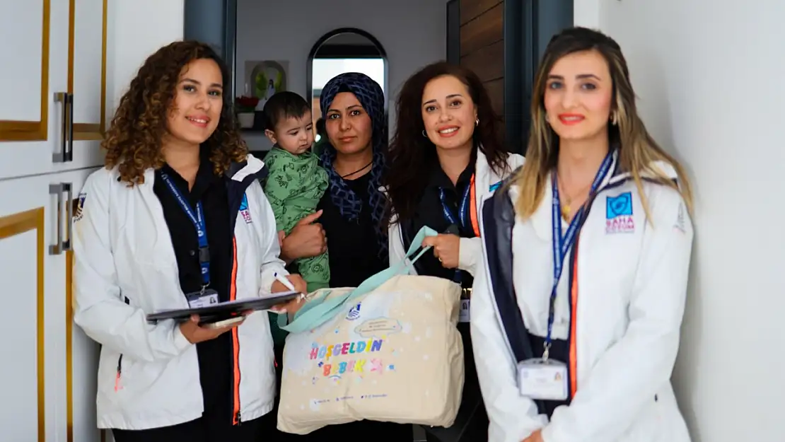 Hoş geldin bebek projesiyle 17 aileye destek