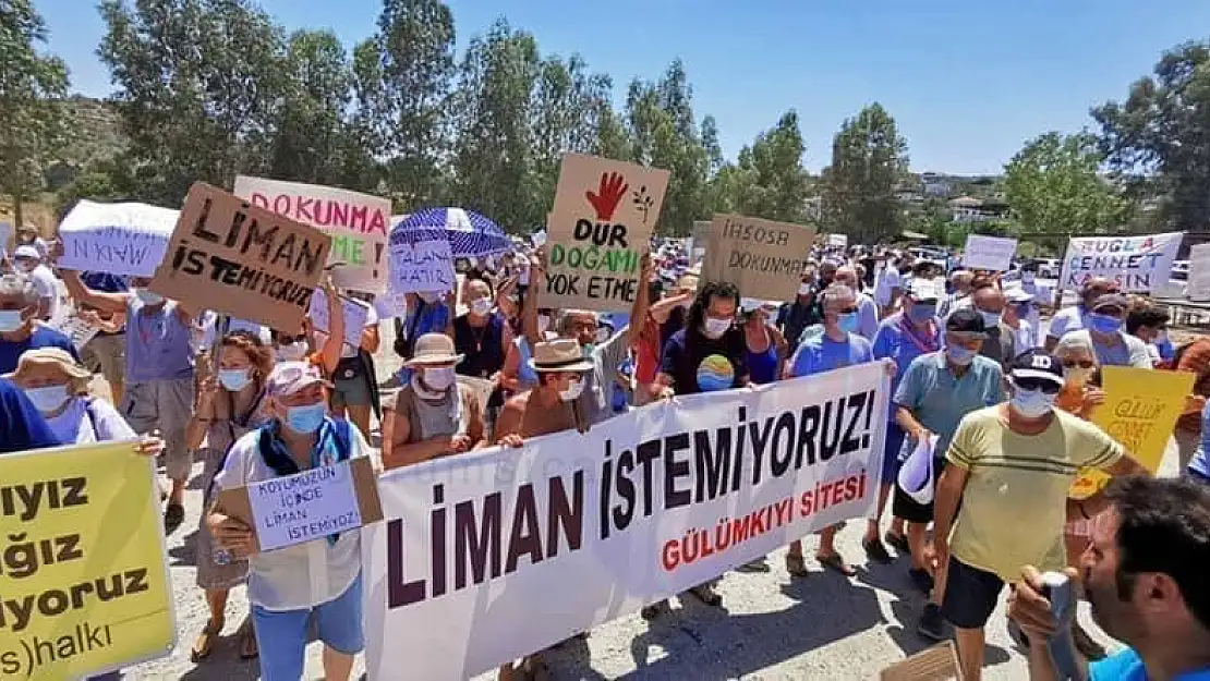 İasos Halkı '2. Limana Hayır' Dedi