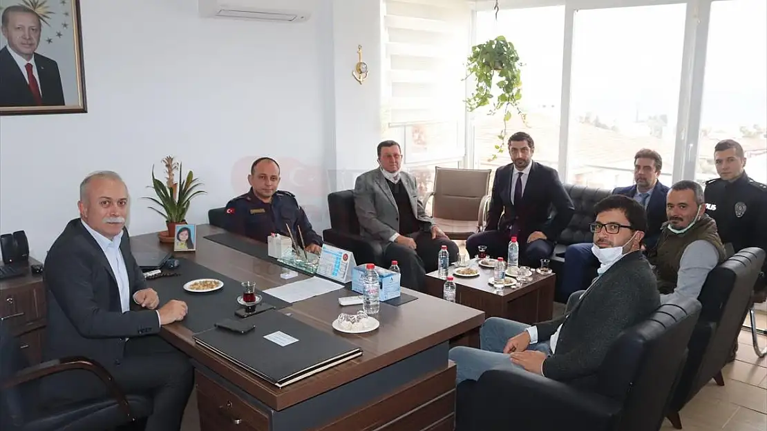 İl Emniyet Müdürü Dilberoğlu, Datça'da muhtarlarla bir araya geldi