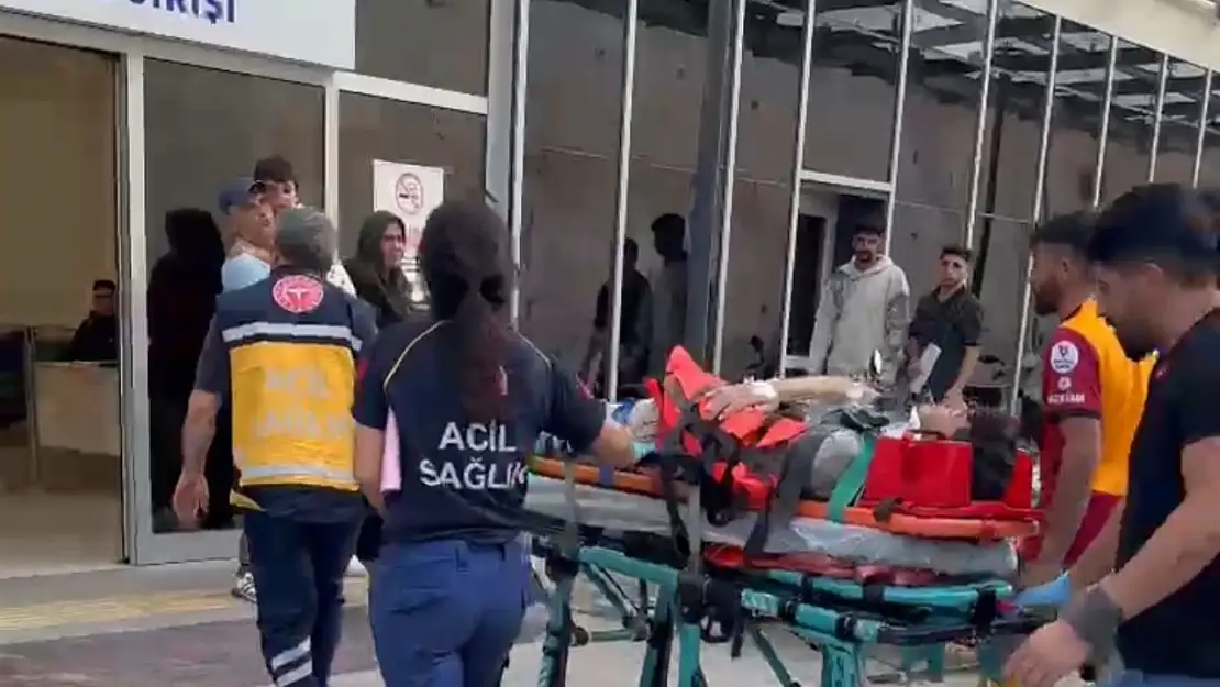 İnşaat işçisi metrelerce yükseklikten düştü!