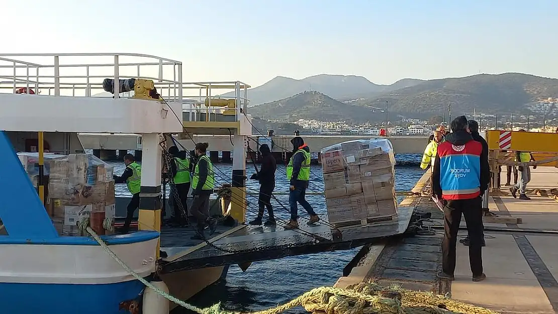 İstanköy'den Depremzedelere  Destek Geldi